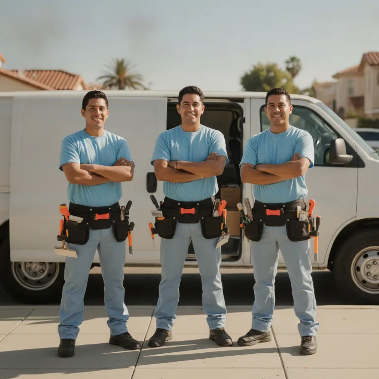 Ladrilhador equipe em Bento Goncalves